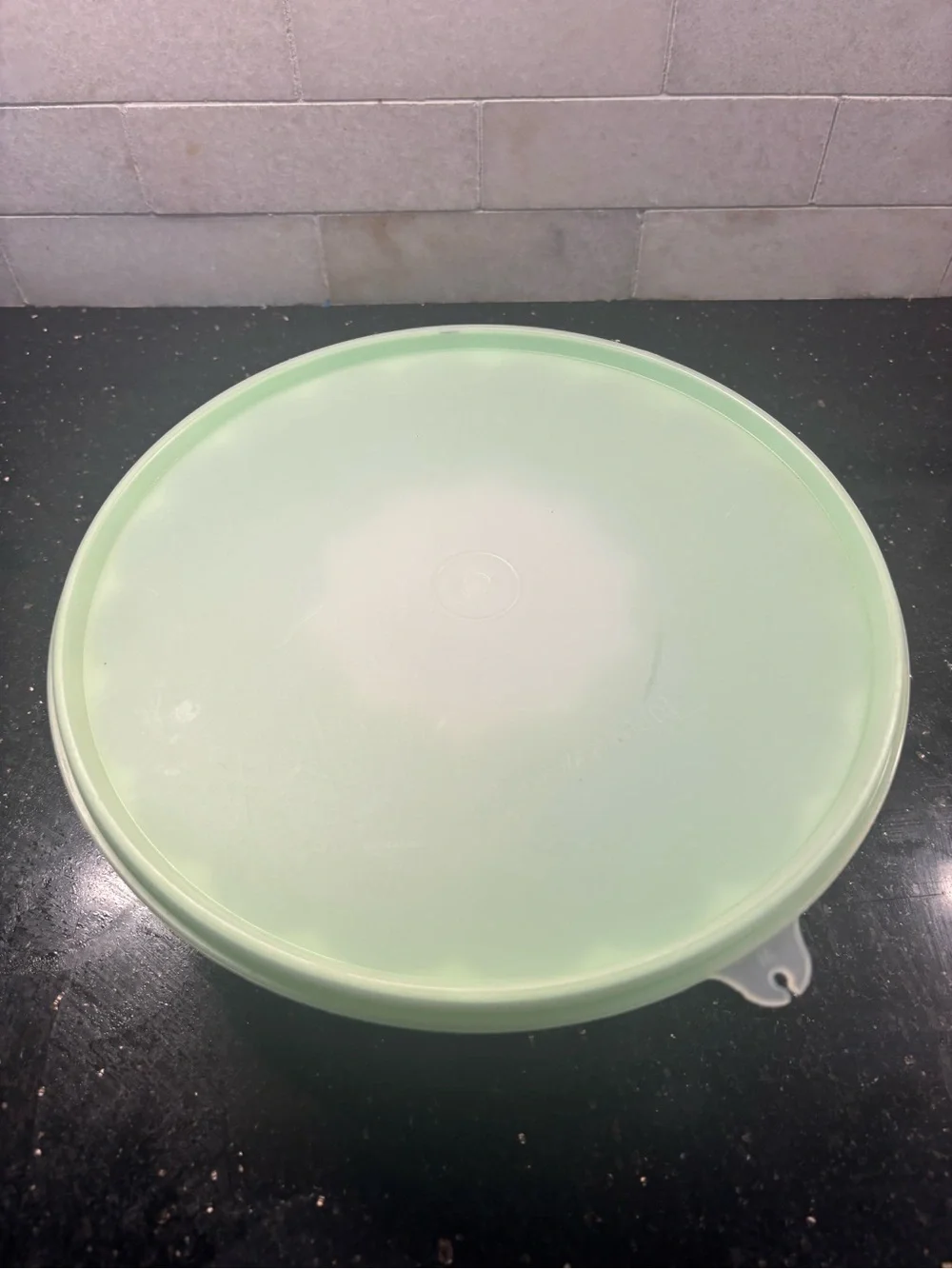 Tupperware molded plastic